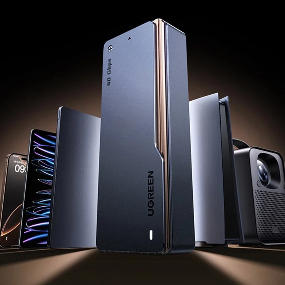 Rack UGREEN D703 (65727) pour SSD M.2 NVMe, Noir