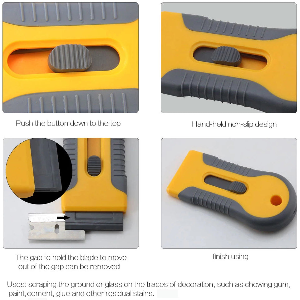 Best BST-218 Kratzer / Spachtel mit versenkbarer Klinge | Reparatur-Werkzeug