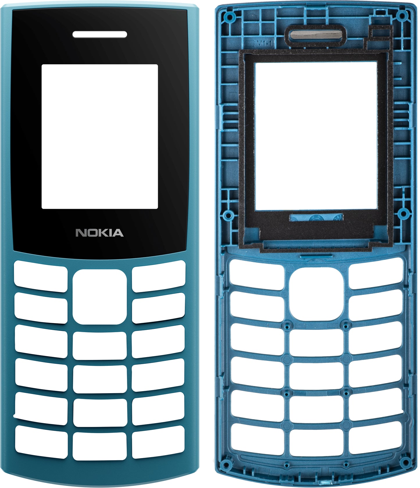 Voorzijde voor Nokia 105 4G 2e Editie, Blauw