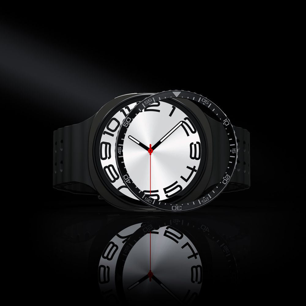Spigen Tune Diver Beschermingsframe voor Samsung Galaxy Watch8 44mm, Zwart ACS10008