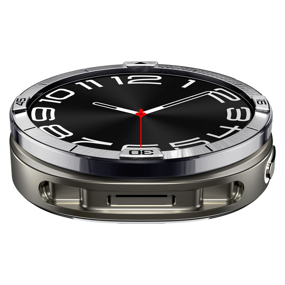Cadre de protection Spigen Tune Pilot pour Samsung Galaxy Watch8 44mm, Argenté ACS10009