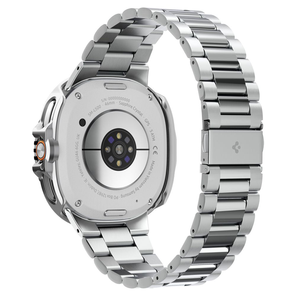 Cadre de protection Spigen Tune Pro Pilot pour Samsung Galaxy Watch8 Classic, Argenté ACS10017