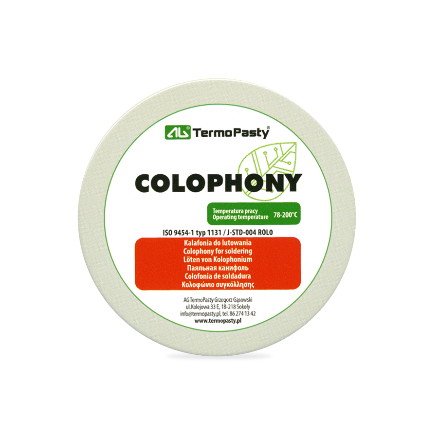 Résine Flux Colophane AG Termopasty, 40g ART.AGT-034