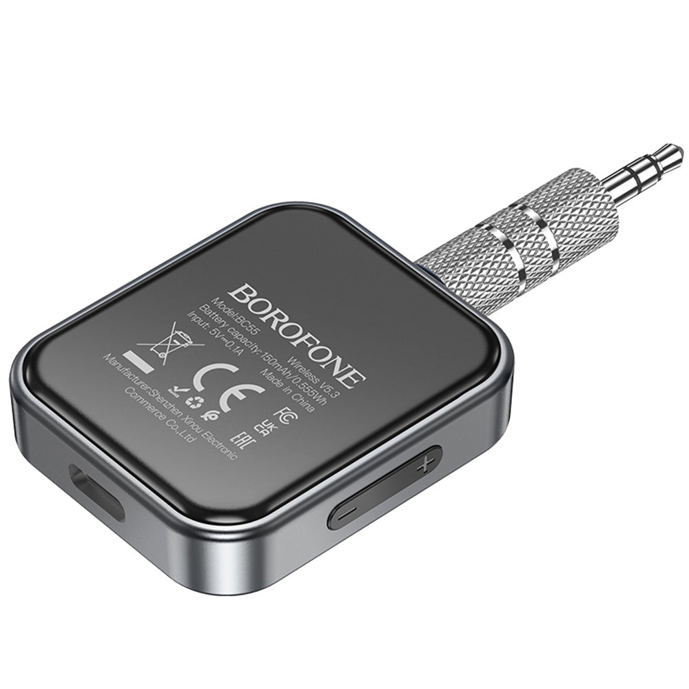 Bluetooth-ontvanger Borofone BC55 Suave, Zwart