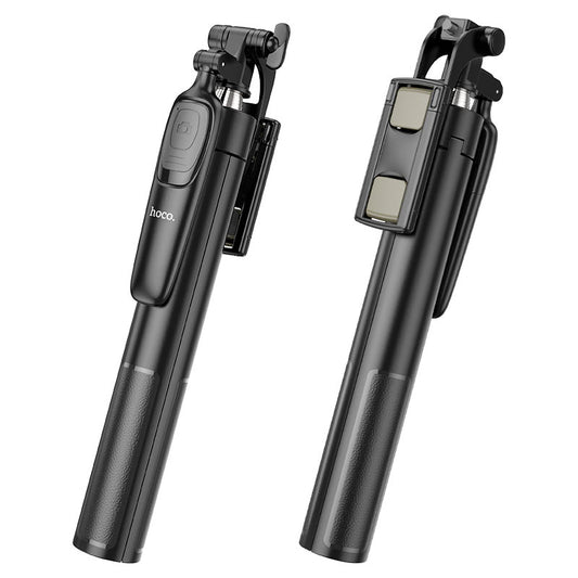 Selfie Stick Bluetooth HOCO K19 Soul Live Broadcast, Universeel, Zwart