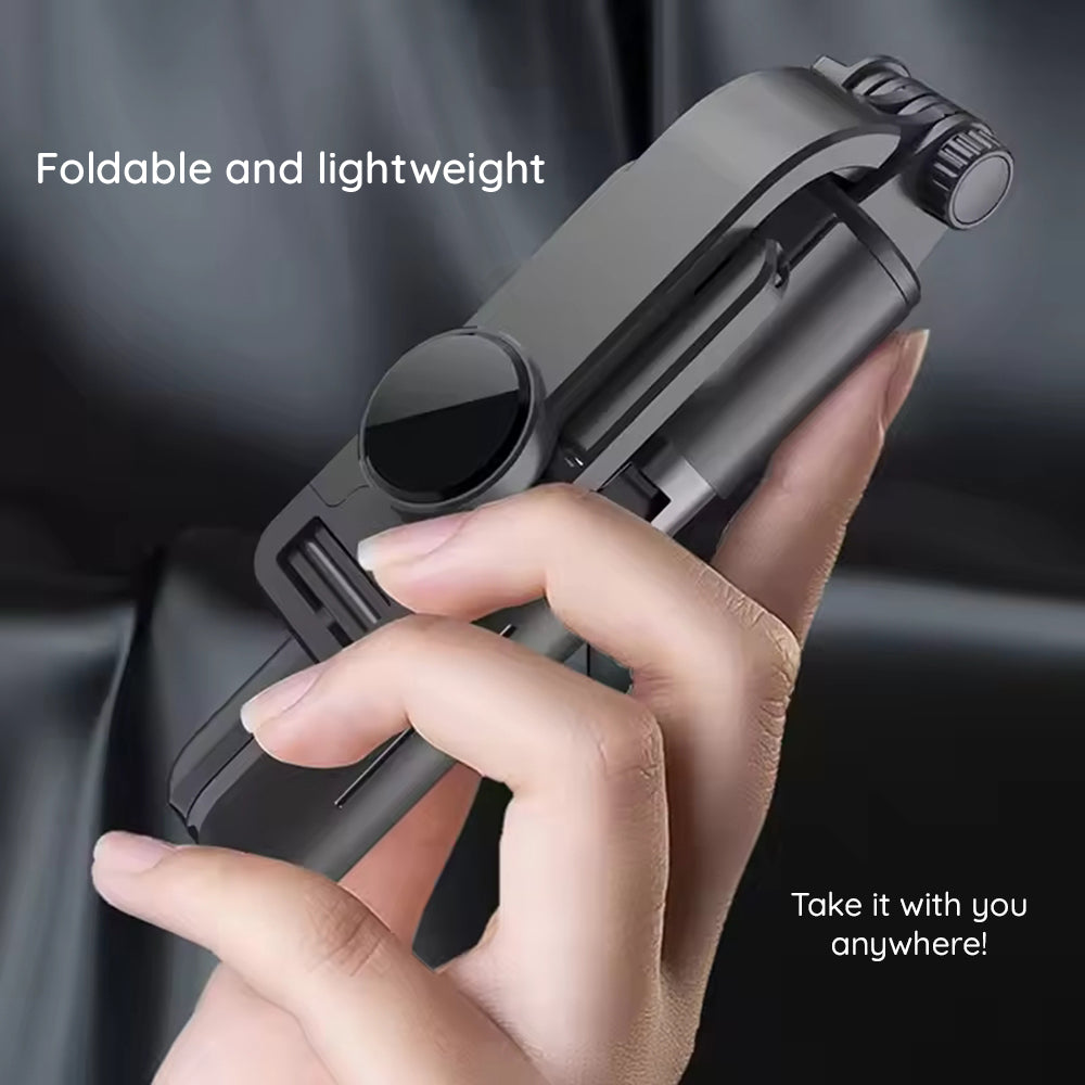 Selfie Stick Bluetooth Techsuit L10, Universal, Schwarz