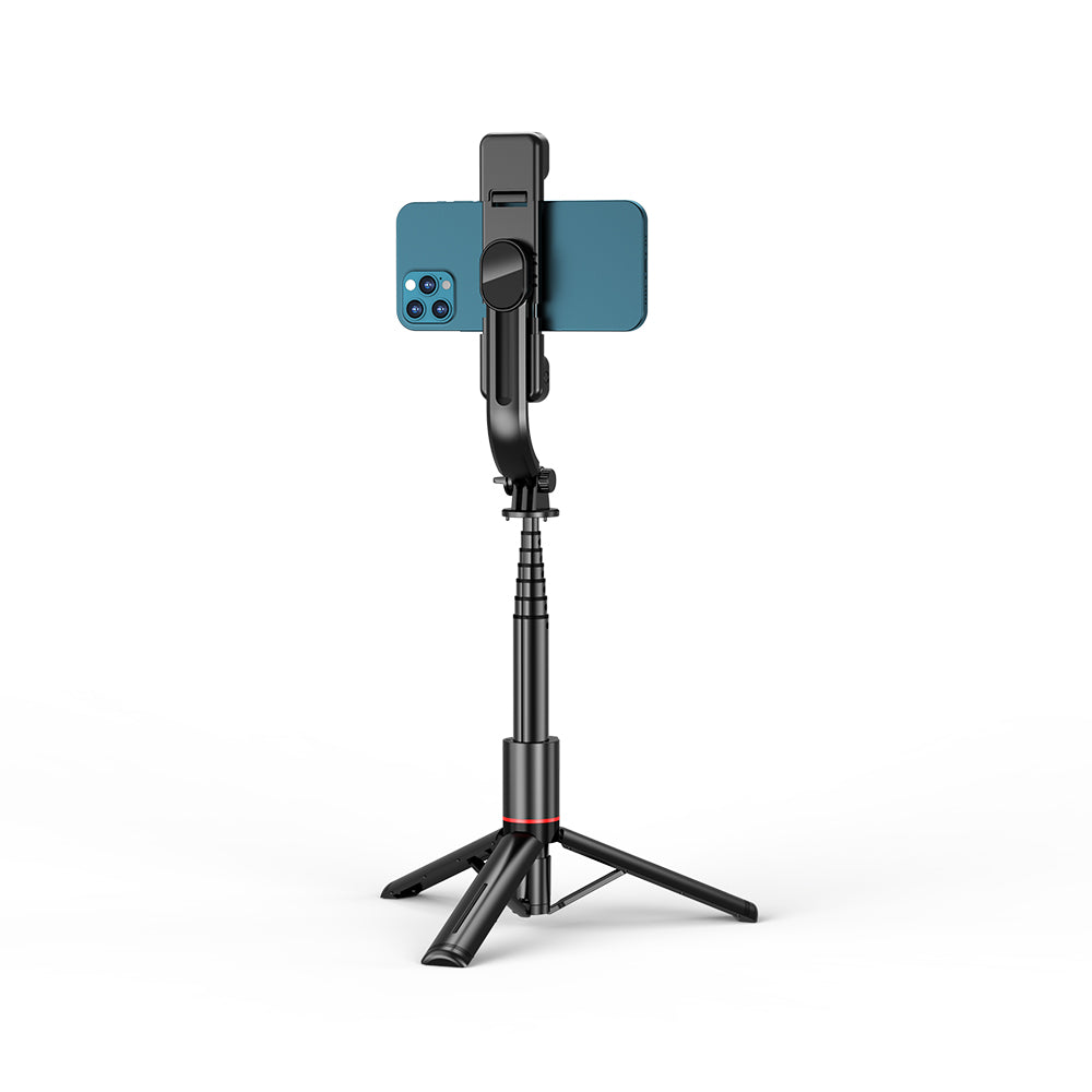 Selfie Stick Bluetooth Techsuit L12D, Universal, Schwarz