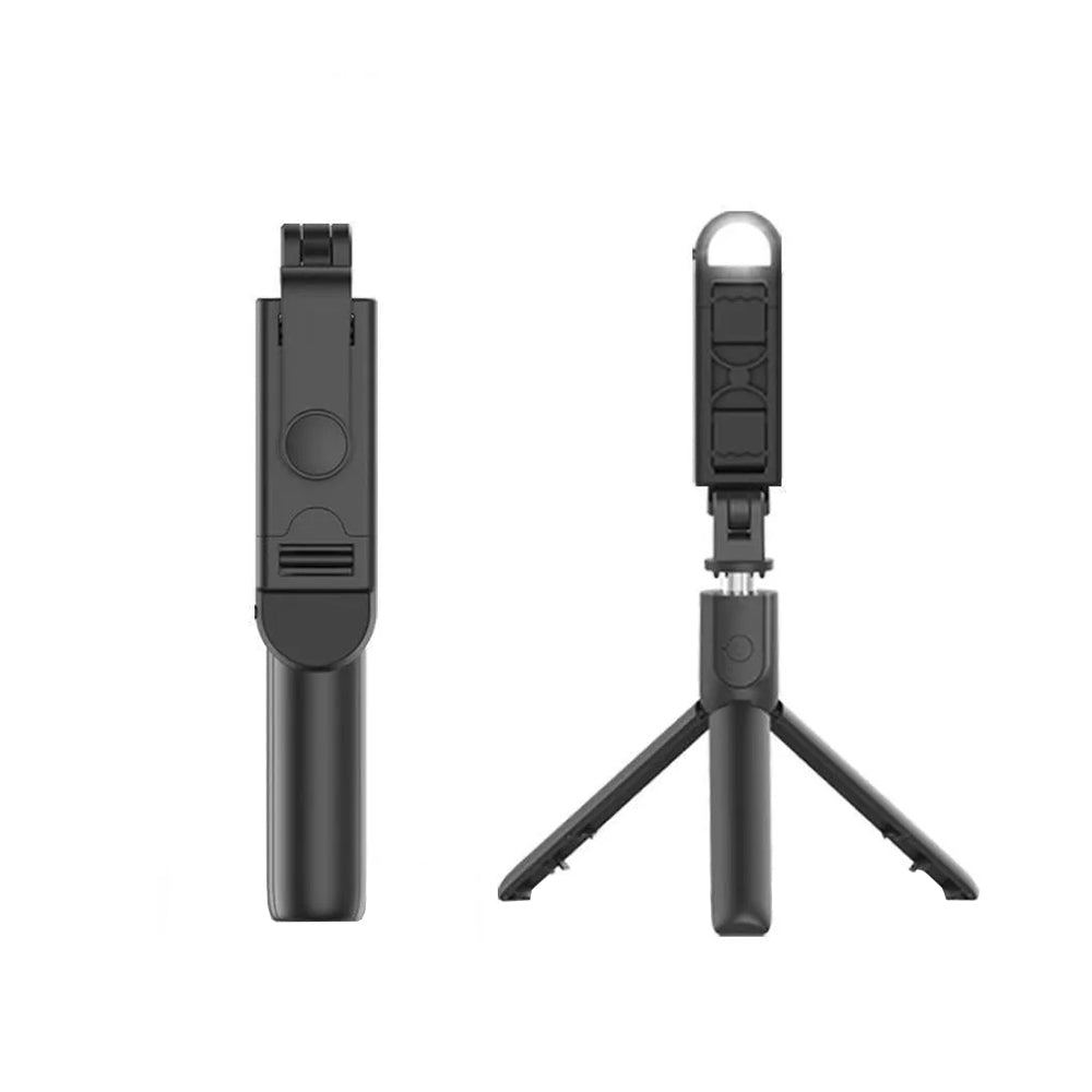 Selfie Stick Bluetooth Techsuit S05-S, Universeel, Zwart