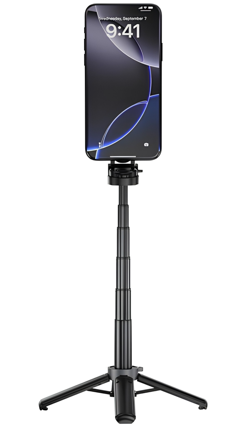 Selfie Stick Bluetooth XO Design SS25 Pro, Universeel, Zwart