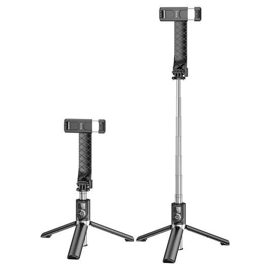 HOCO K20 Selfie Stick Bluetooth, universel, noir