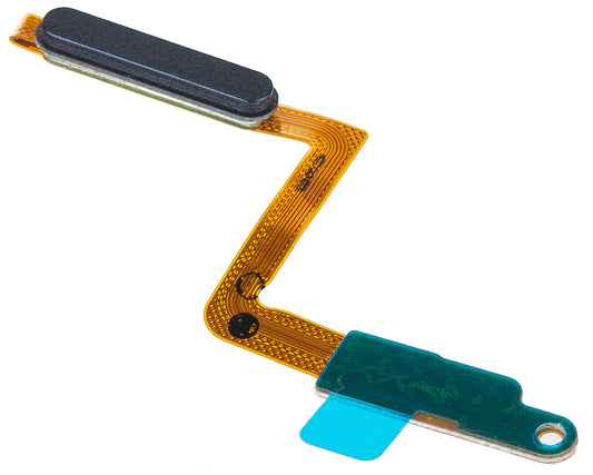 Mikrokontakt Ein-Aus-Taste - Fingerabdrucksensor Samsung Galaxy A7 (2018) A750, Schwarz