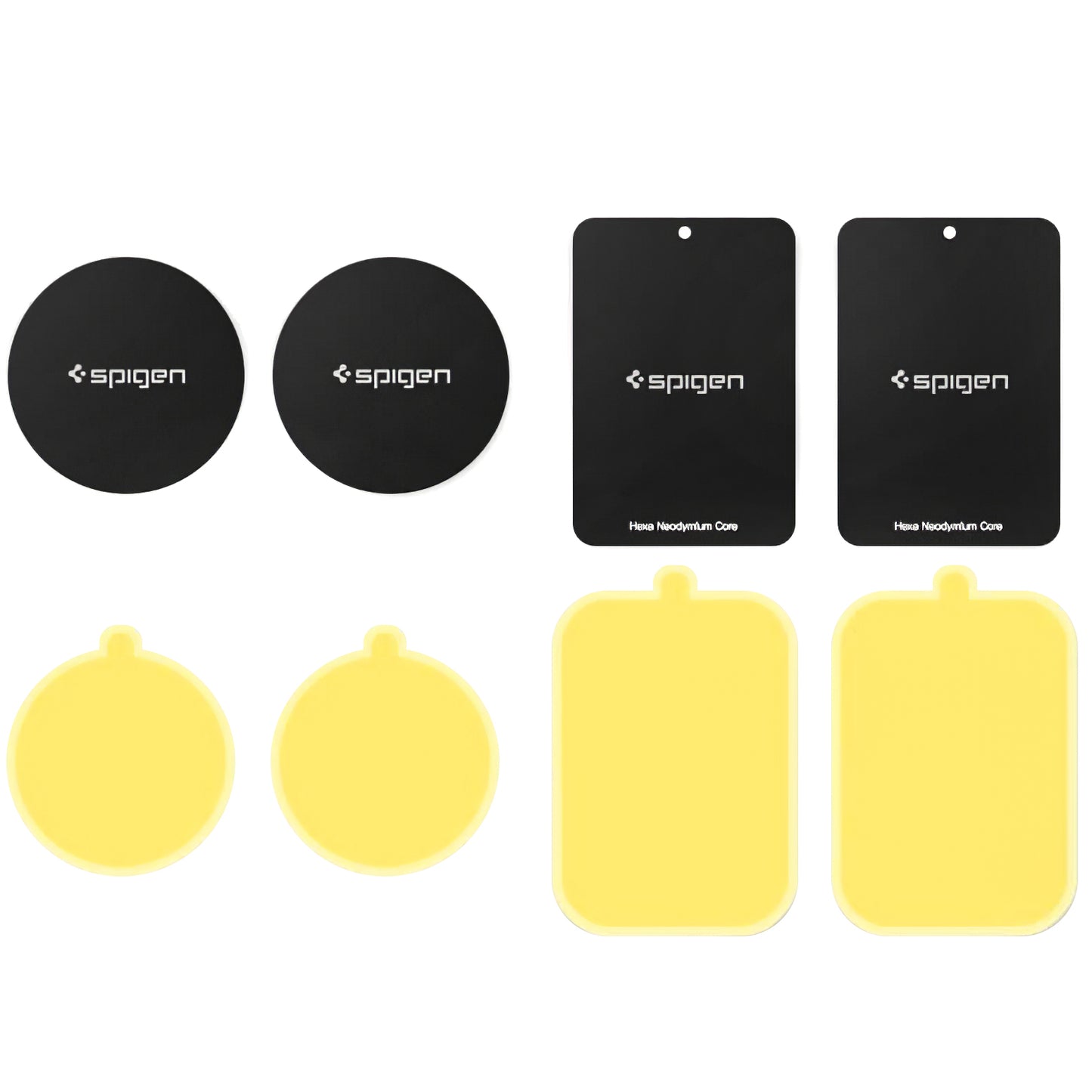 Metalen Sticker Spigen Mp-4p 4in1, Zwart 000EP20342