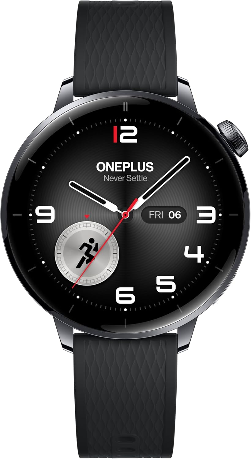 Smartwatch OnePlus Watch 3, 43mm, Zwart 5491100421