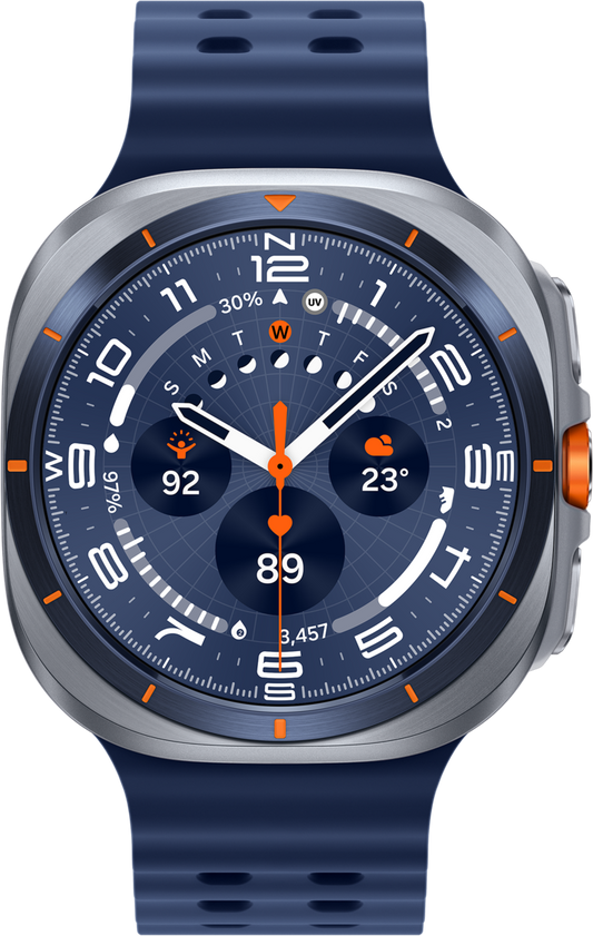 Smartwatch Samsung Galaxy Watch Ultra (2025), 47mm, LTE, Blauw SM-L705FZB2EUE