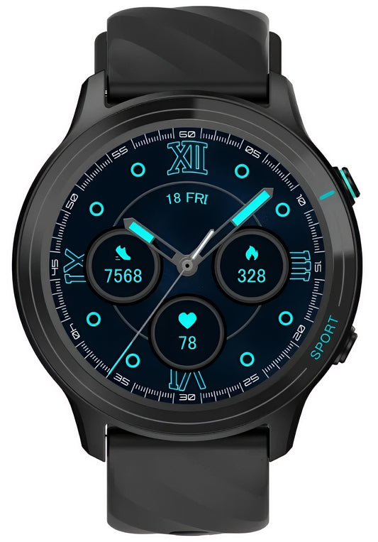 Smartwatch Titmo O-100 Call, Zwart