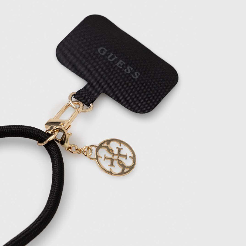 Cordon Téléphone Guess CBDY 4G Charm, Noir