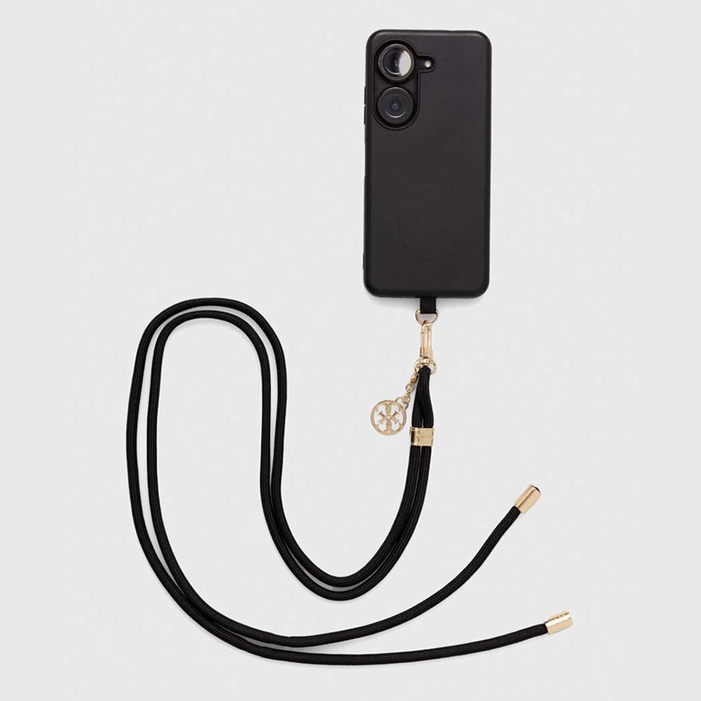 Cordon Téléphone Guess CBDY 4G Charm, Noir