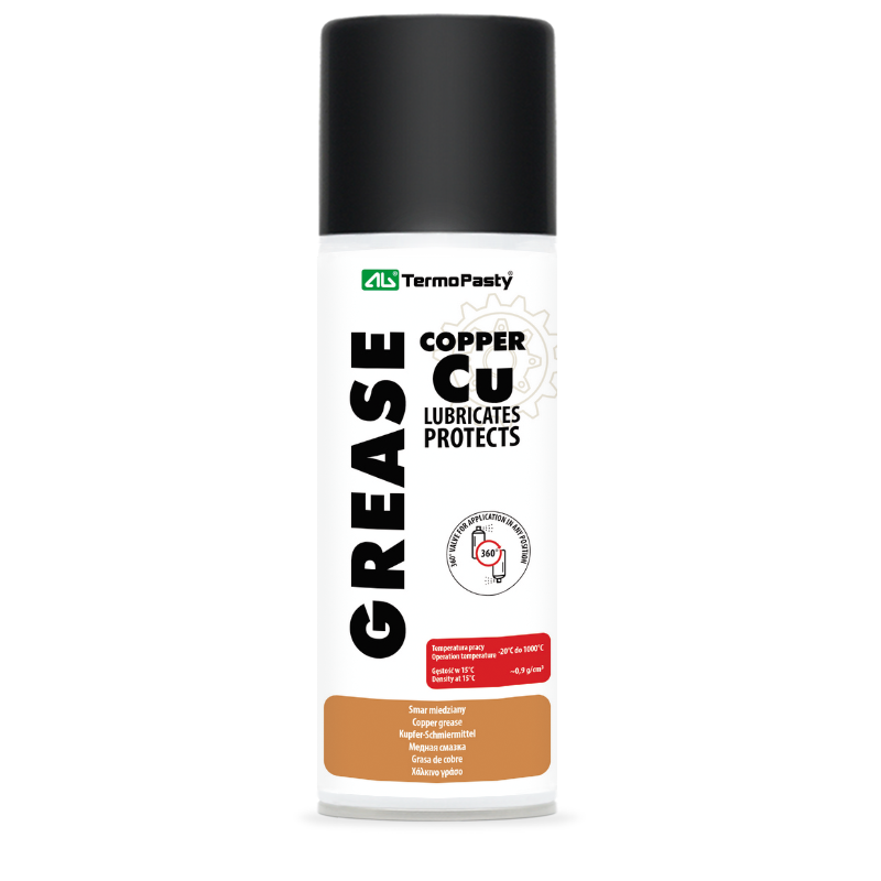 Spray Technique Lubrifiant AG Termopasty Copper, 400ml ART.AGT-176