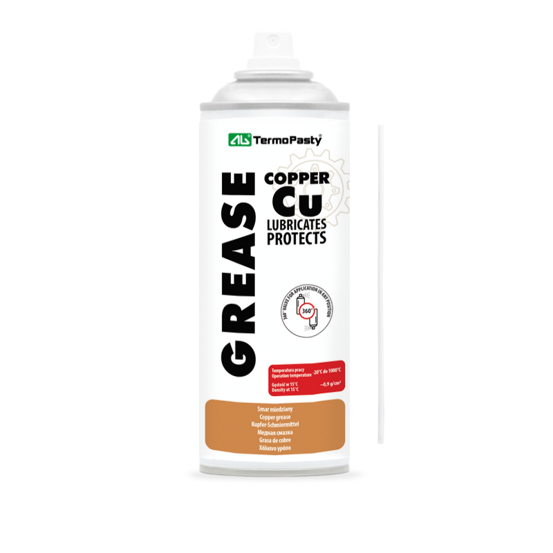 Spray Technique Lubrifiant AG Termopasty Copper, 400ml ART.AGT-176