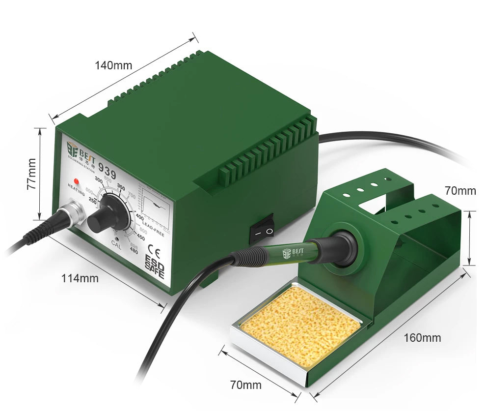 Best BST-939 Lötstation | 75W | Digital | Reparatur-Werkzeug