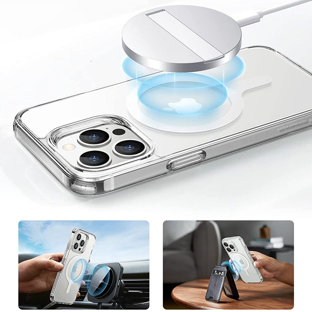 Autocollant Métallique ESR HaloLock, Set de 2 pièces, Blanc