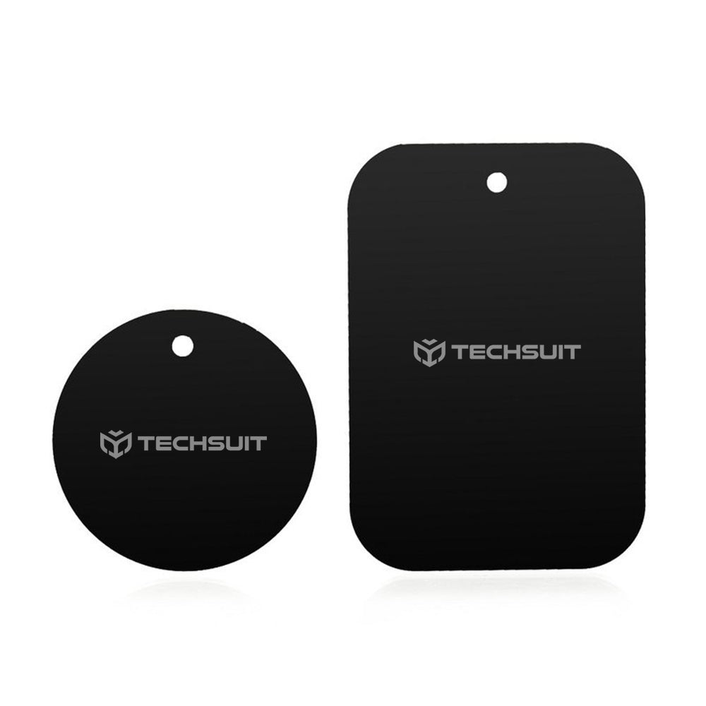 Metalen Sticker Techsuit MP03 2in1, Zwart