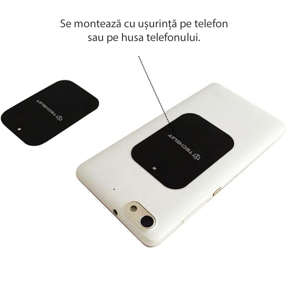 Metalen Sticker Techsuit MP03 2in1, Zwart