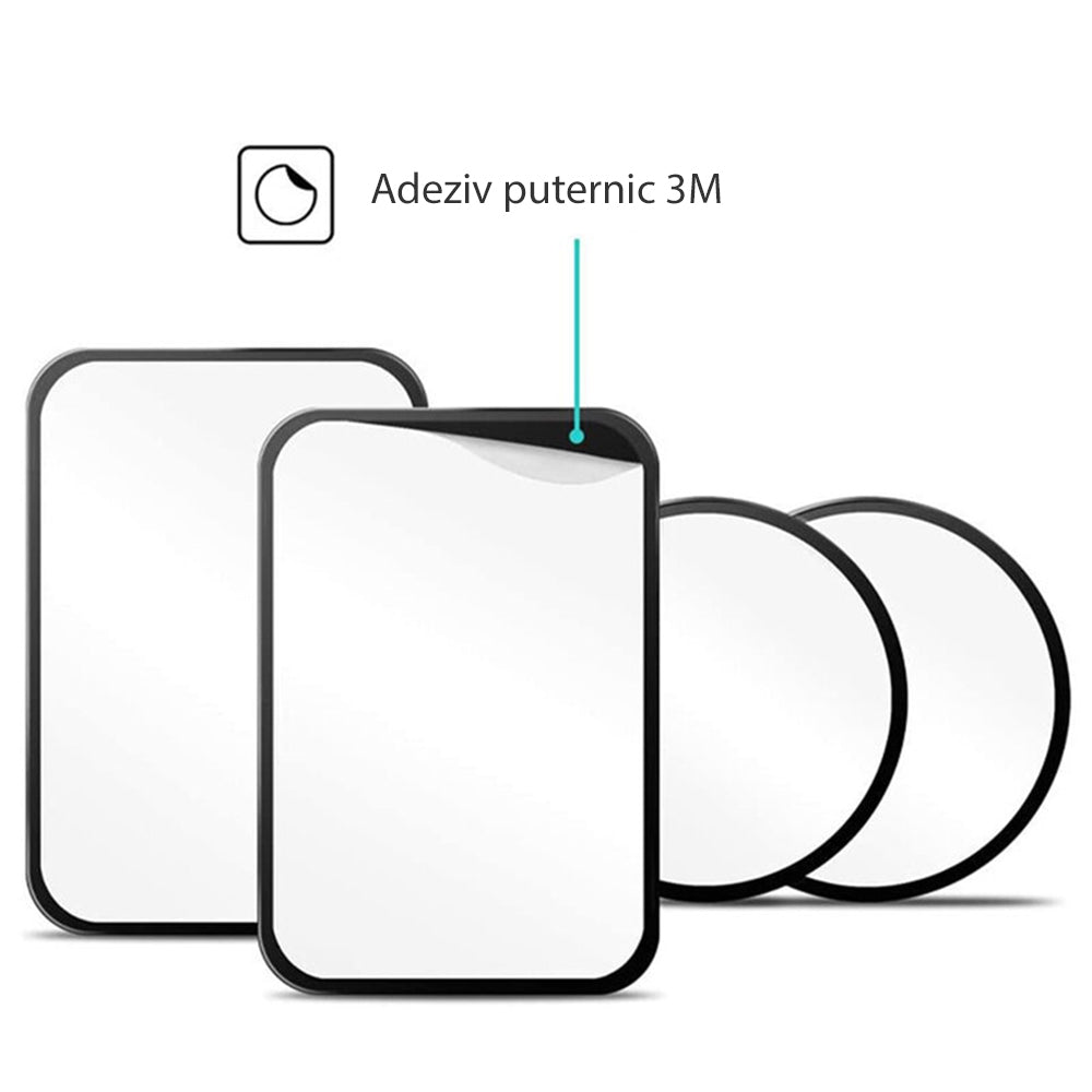 Metalen Sticker Techsuit MP03 2in1, Zwart
