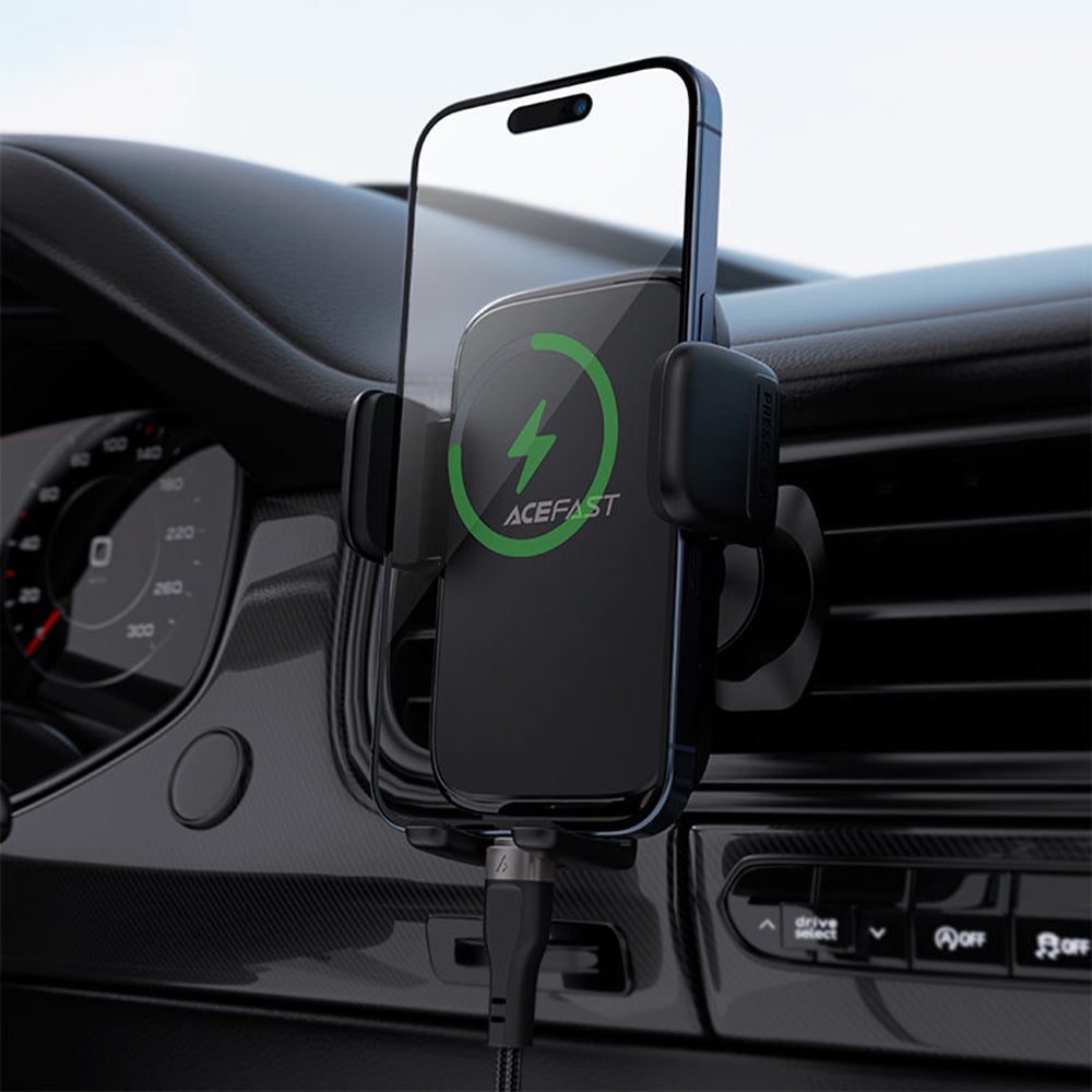 Autohouder Acefast D27, 4.5inch - 6.7inch, Zwart