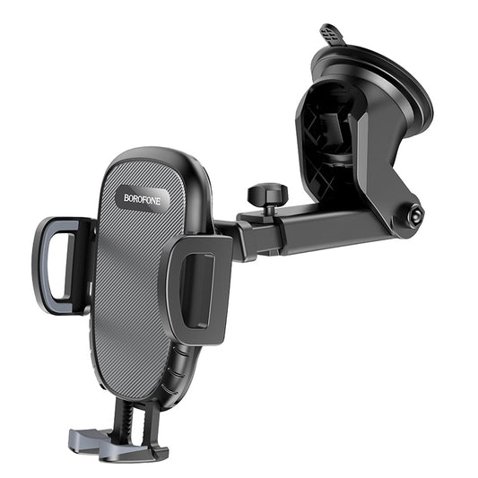 BH53 Support de voiture Windy, 4,5 pouces - 6,7 pouces, noir
