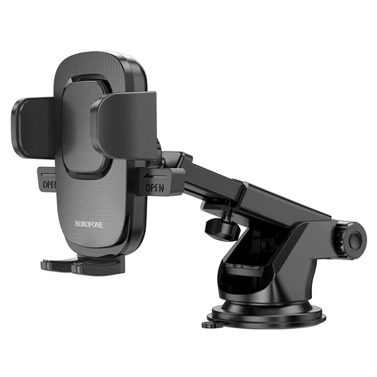 BH60 Dainty Car Holder, 4.5inch - 7inch, noir