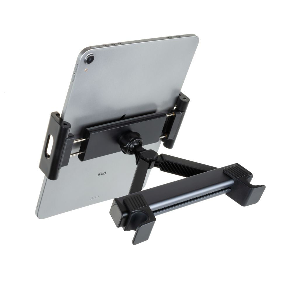 Support Auto Appui-tête Fixed Passenger Max pour Tablette, 7 pouces - 13 pouces, Gris