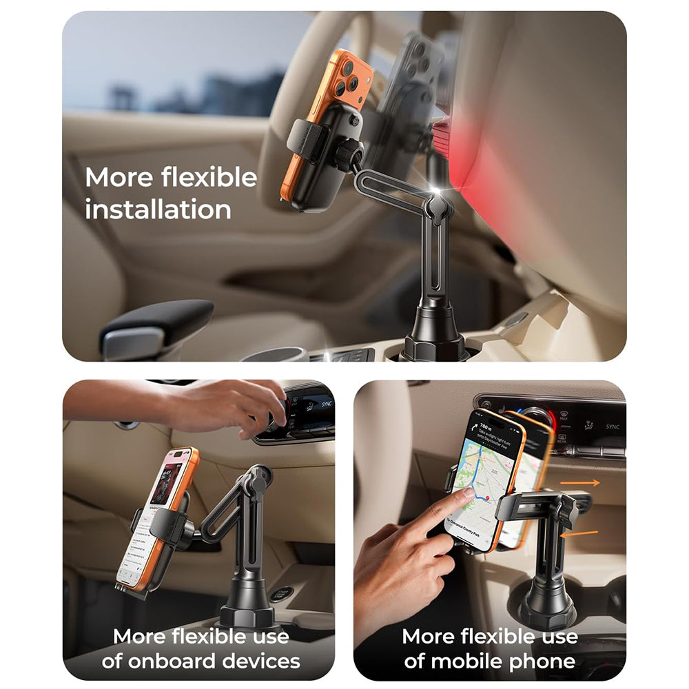 Support Auto Lisen pour Téléphone, 4.7inch - 7inch, Noir YL0223070048