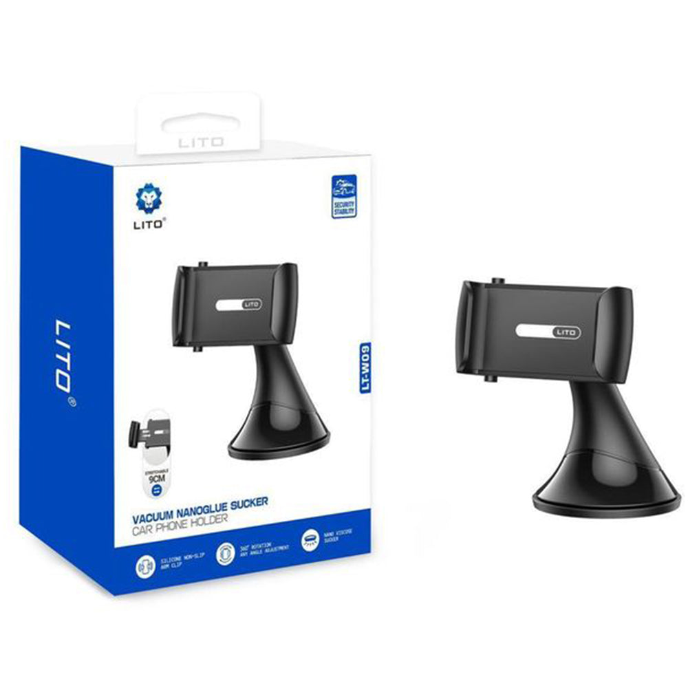 Autohouder Lito LT-W09, Universeel, Grijs