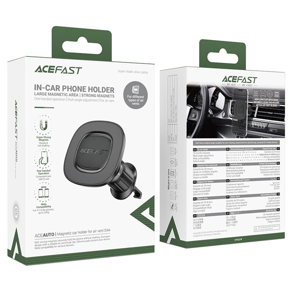 Magnetische Autohouder Acefast D44, Universeel, Zwart