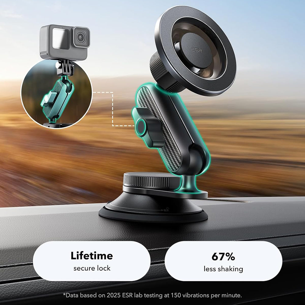 Magnetische Autohouder ESR OmniLock Dash, Universeel, Zwart