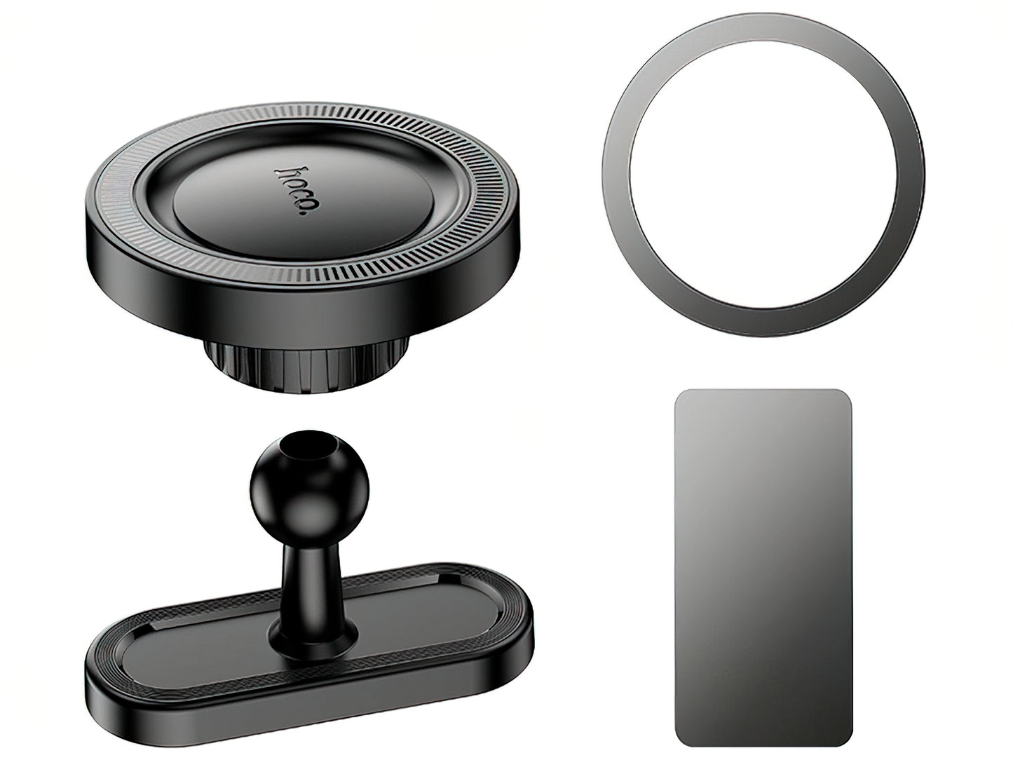 Magnetische Autohalterung HOCO H58, 4,5 Zoll - 7 Zoll, Schwarz