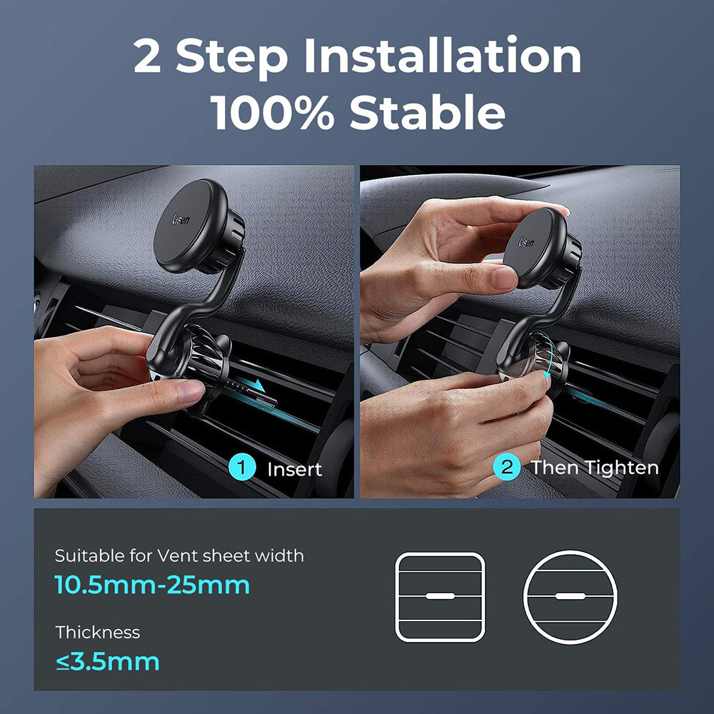 Support Auto Magnétique Lisen, Universel, Noir YL0222060002