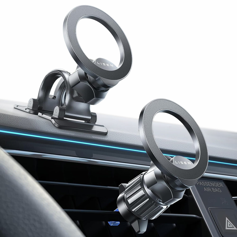 Support Auto Magnétique Lisen, Universel, Noir YL0223110033