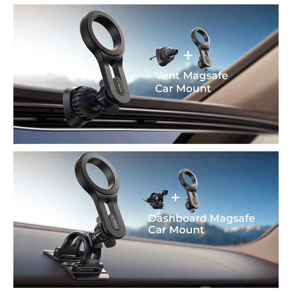 Support Auto Magnétique Lisen, Universel, Noir YL0224050011