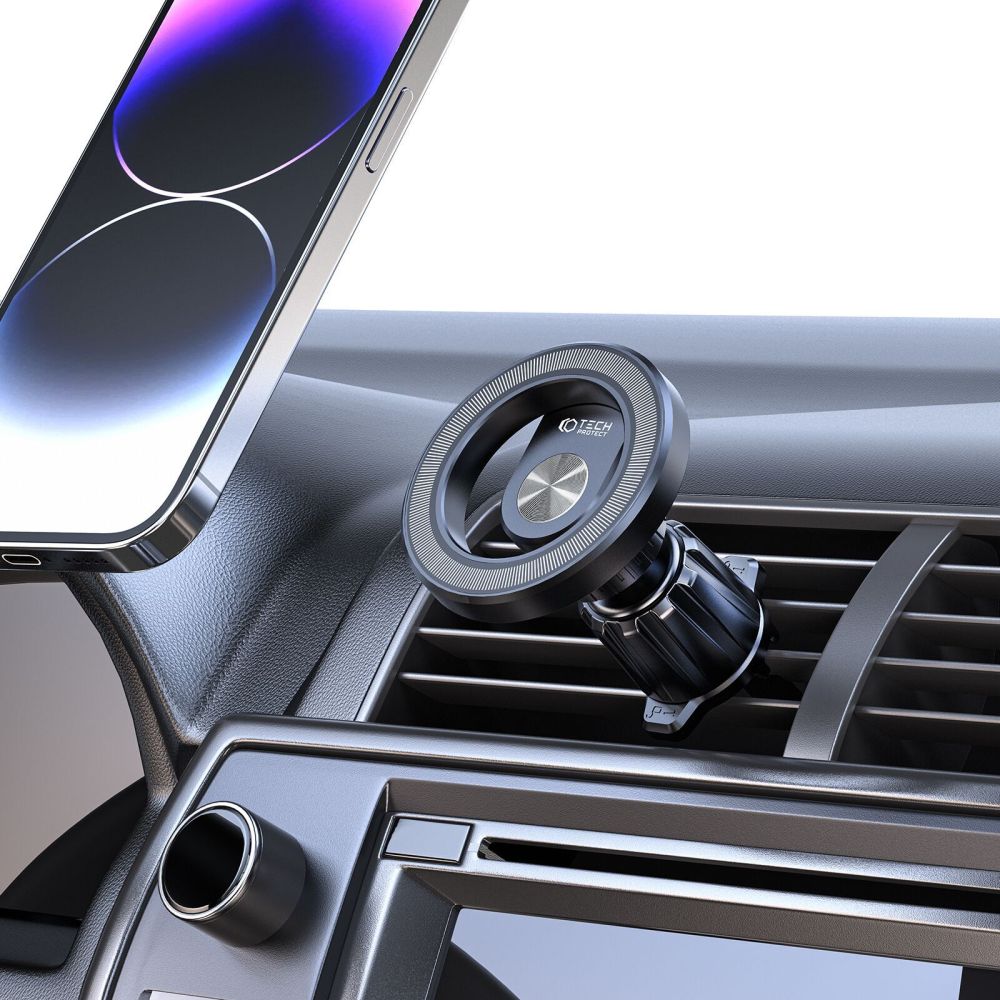 Support Auto Magnétique Tech-Protect N53 Air Vent, Universel, Noir