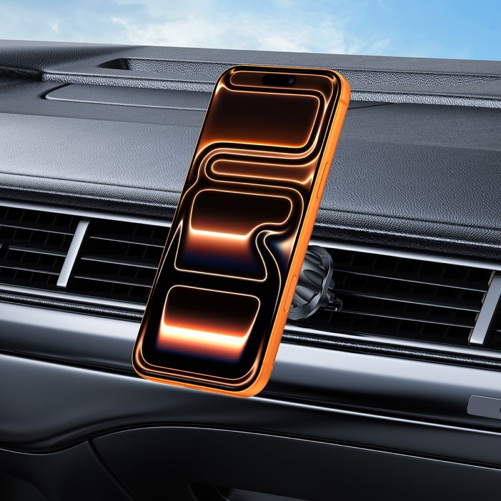 Support Auto Magnétique Tech-Protect N56 Carbon Vent, Universel, Noir