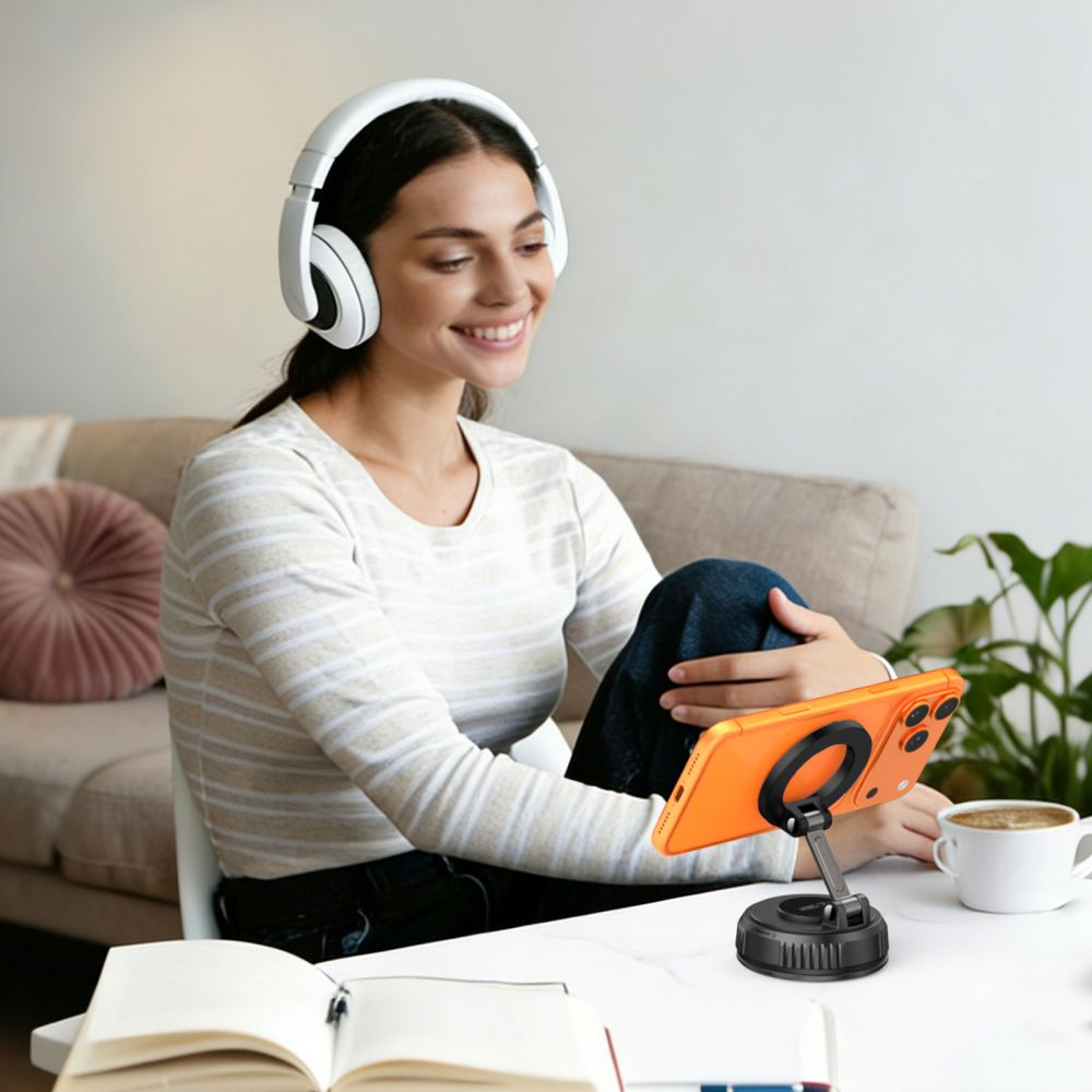 Support Auto Magnétique Tech-Protect N61, Universel, Noir