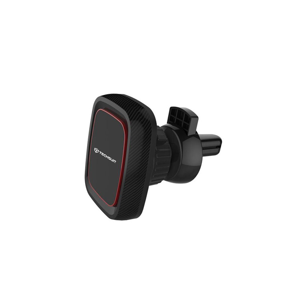 Magnetische Autohouder Techsuit S5, Universeel, Zwart Rood