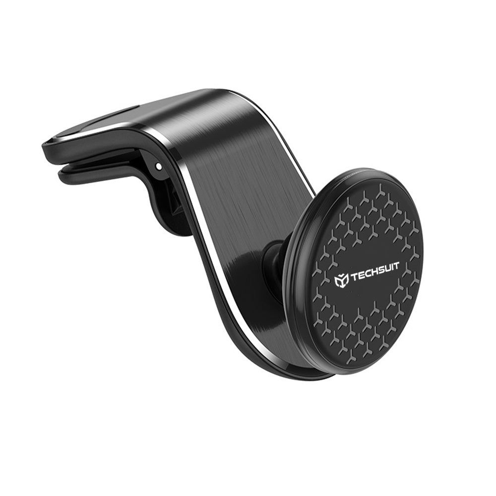 Techsuit S8 Magnetic Car Holder, Universal, Silver