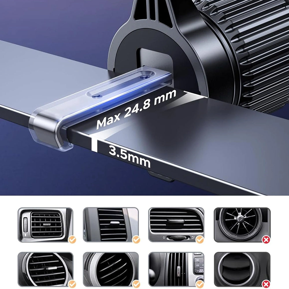 Magnetische Autohalterung UGREEN LP986 (85397), Universal, Schwarz