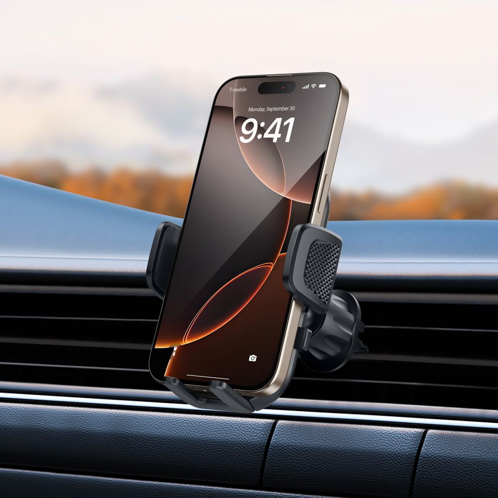 Support Auto Tech-Protect V8-2 2en1, Universel, Noir