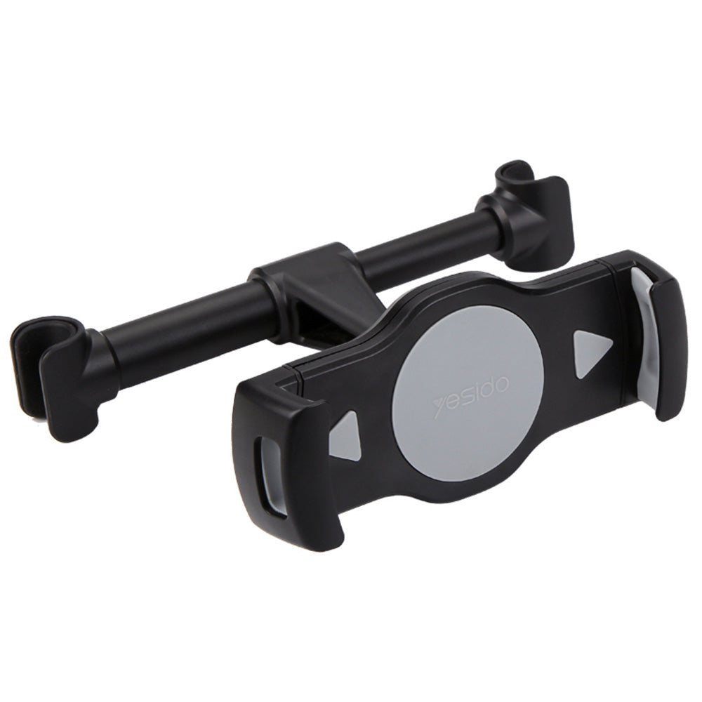 Support Auto Appui-tête Yesido C29 pour Téléphone / Tablette, 4 pouces - 10 pouces, Noir