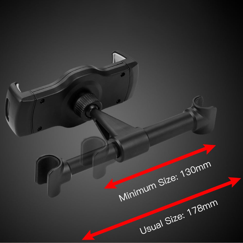 Support Auto Appui-tête Yesido C29 pour Téléphone / Tablette, 4 pouces - 10 pouces, Noir