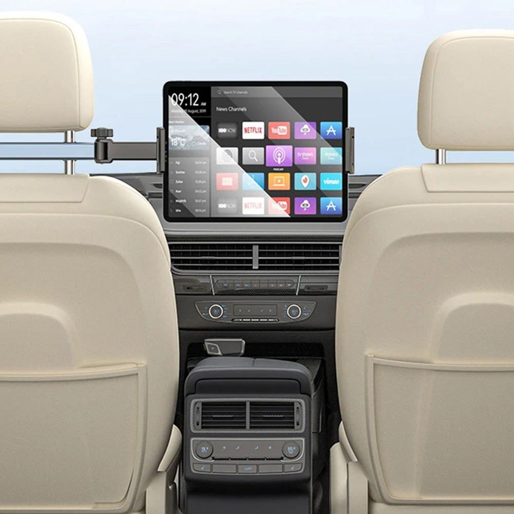 Support Auto Appui-tête Yesido C294 pour Téléphone / Tablette, 4.7 pouces - 13 pouces, Noir